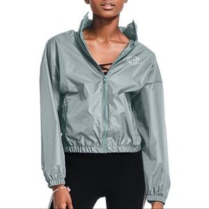 VS PINK Succulent Green Anorak Windbreaker Jacket